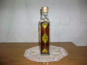 Botella pintada