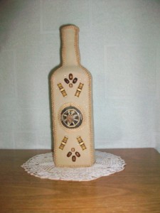 Botella forrada con goma E.V.A. + accesorios