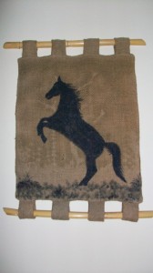 Tapiz de arpillera